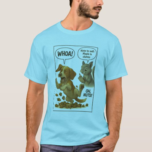 Buzzfusion Hollow Comic T-shirt – Maple's Acorn Mi (Voorkant)