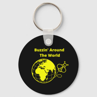 Buzzin' Around the World Sleutelhanger