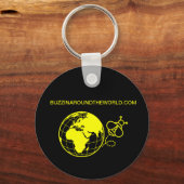 Buzzin' Around the World Sleutelhanger (Achterkant)