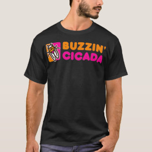 Buzzin' Cicada Coffee & Insect Lover 2021 Brood X T-shirt