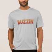 BUZZIN' Manchester Mancunian Slang Dialect T-shirt (Voorkant)
