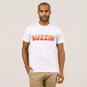 BUZZIN' Manchester Slang Dialect T-shirt (Voorkant volledig)