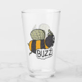 Buzzing Bee Glas (Achterkant)