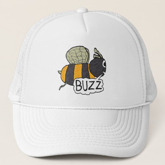 Buzzing Bee Trucker Pet (Voorkant)