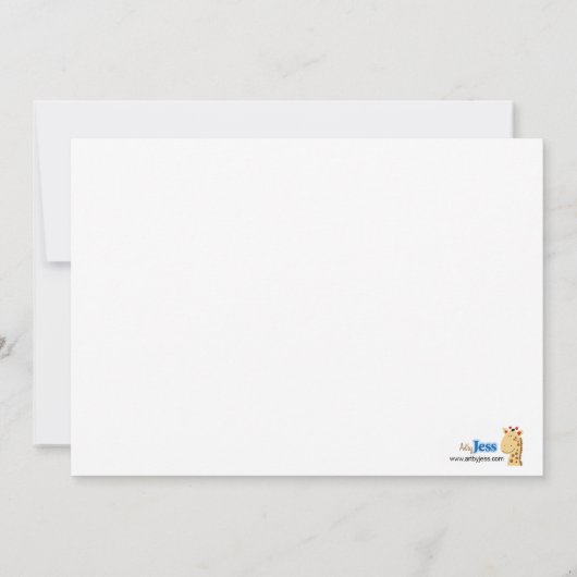 Buzzing Bijen Baby shower 5x7 Uitnodiging (Achterkant)