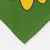 Buzzing bijen fleece deken (Hoek)