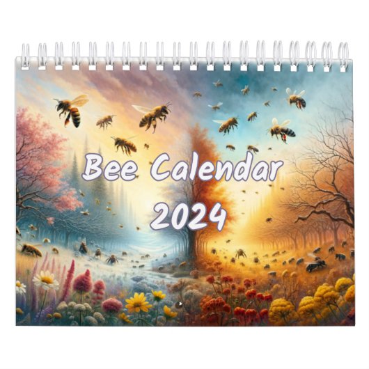 Buzzing door de seizoenen: A Bee's Journey Kalender (Hoes)