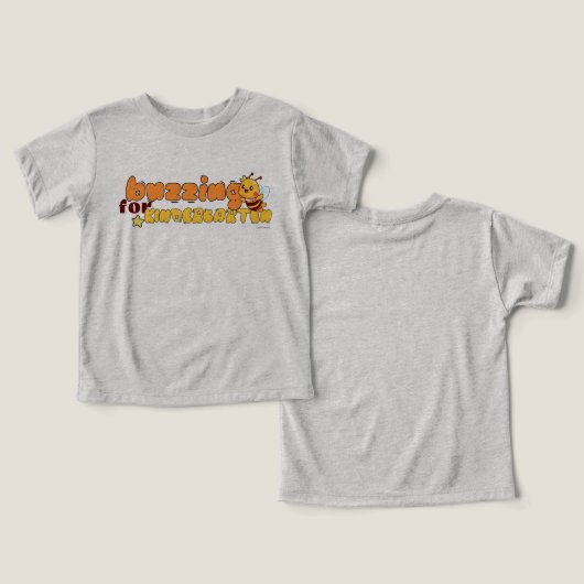 Buzzing For Kindergarten Cute Bee kindergarten (Ontwerp Voorkant & Achterkant)