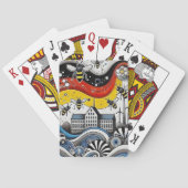 Buzzing German Industry Pokerkaarten (Achterkant)