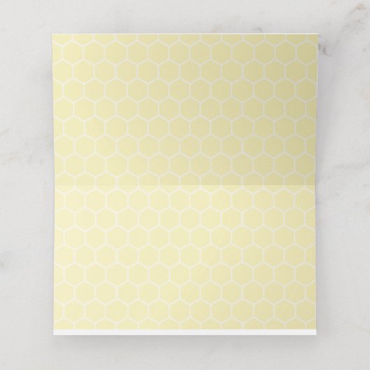 Buzzing met Joy Tent Kaarten Plaatskaartje (Binnenkant ongevouwen)