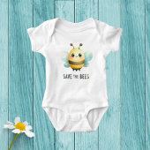 Buzzing met schattigheid Baby Jersey Bodysuit