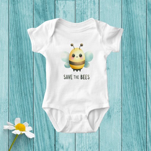 Buzzing met schattigheid Baby Jersey Bodysuit
