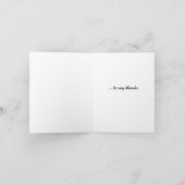 Buzzing van bijen bedankkaart (Binnen)