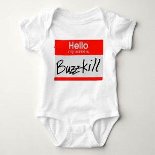 Buzzkill Nametag Romper