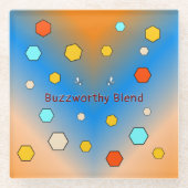  Buzzworthy Blend Glass Onderzetters (Voorkant)