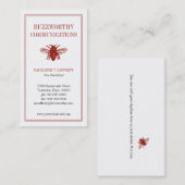 buzzworthy Visitekaartje (Voorkant / Achterkant)