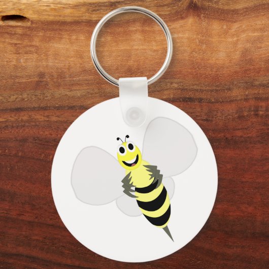 Buzzy Bee Keyring Sleutelhanger (Voorkant)