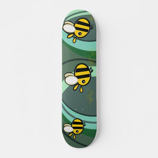 Buzzy Bees Skateboard Deck (Voorkant)