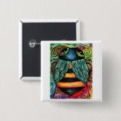 BUZZY BEEZZ Walk Team Button (Voorkant /achterkant)