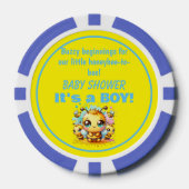 Buzzy beginnende honingbij-tot-bijen Baby shower | Poker Chips (Voorkant)