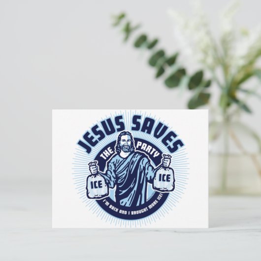 Buzzzaag 001 briefkaart (Staand voorkant)