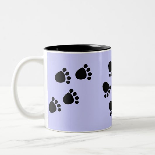 BV- Funny Crocodile en Footprint Mok (Links)