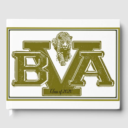 BVA Graduation Party GUEST BOOK Gastenboek (Voorkant)