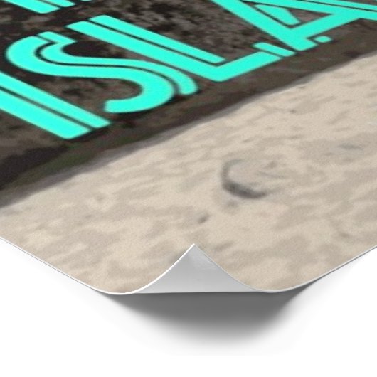  BVI-reisposter Poster (Hoek)