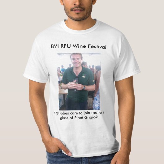 BVI RFU Wijnfestival T-shirt (Voorkant)