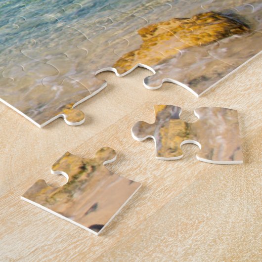 BVI, Virgin Gorda, het Baths National Park Legpuzzel (Zijkant)