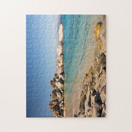 BVI, Virgin Gorda, het Baths National Park Legpuzzel (Verticaal)