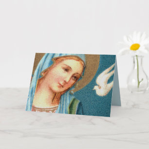 BVM & Heilige Geest uit Lippi's Ontvangenis (Detai Kaart