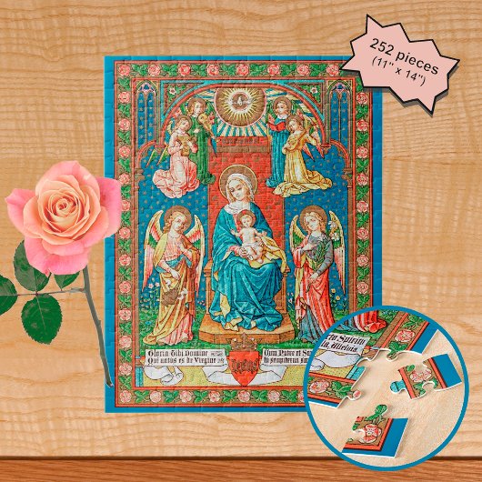 BVM & Kindje Jezus Legpuzzel
