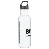 BVNA-waterfles (24 oz) wit Waterfles (Voorkant)