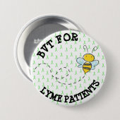BVT voor Lyme-patiënten Ronde Button 7,6 Cm (Voorkant /achterkant)