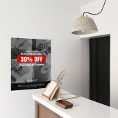 BW 4 Foto's Black Friday Sale Product Promo Poster