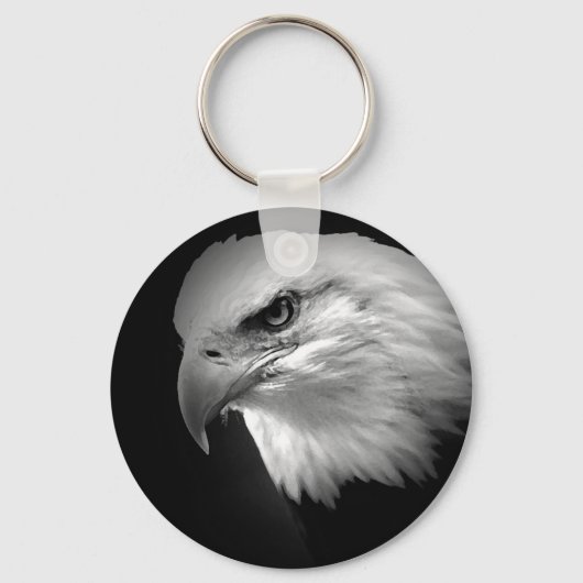 BW Bald Eagle Sleutelhanger (Voorkant)