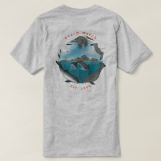 BW Basic T — GFNMS-logo op rug T-shirt
