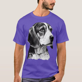 BW Beagle 4 T-shirt