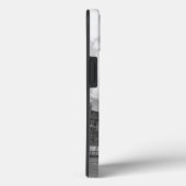 BW Black & White London Bus & Big Ben Case-Mate iPhone Case (Achterkant / Rechts)