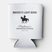 BW Bride's laatste rit Bachelorette Weekend Blikjeskoeler (Voorkant)