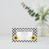 BW controleert Baby Q BBQ Shower Diaper over lade Informatiekaartje (Staand voorkant)