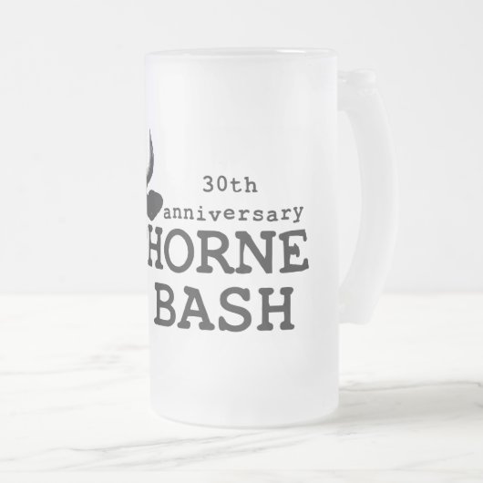 BW Cow Stein Matglas Bierpul (Voorkant rechts)