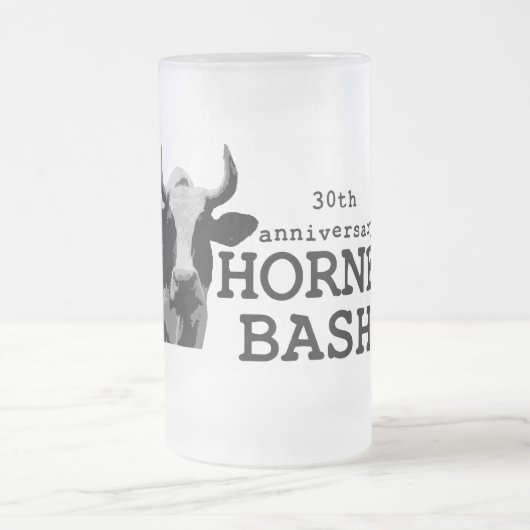 BW Cow Stein Matglas Bierpul (Center)