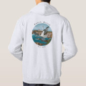 BW Hoodie Sweatshirt - North Coast Osprey (Achterkant)