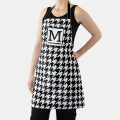 BW Houndstooth Monogrammed Apron Schort (Insitu)
