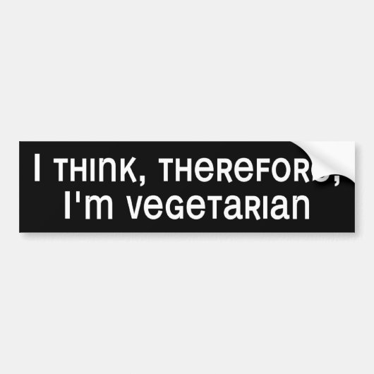 BW_i_denk Bumpersticker (Voorkant)