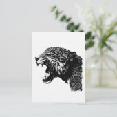 BW Jaguar Briefkaart (Staand voorkant)