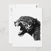 BW Jaguar Briefkaart (Voorkant / Achterkant)