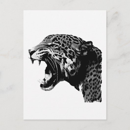 BW Jaguar Briefkaart (Voorkant)